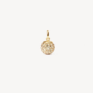 Hillberg & Berk | Soft Gold Sparkle Ball CHARM