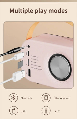 *RESTOCK* Retro Bluetooth Speaker 2.0