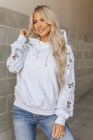 Ampersand | University Hoodie | Love Story | Grey