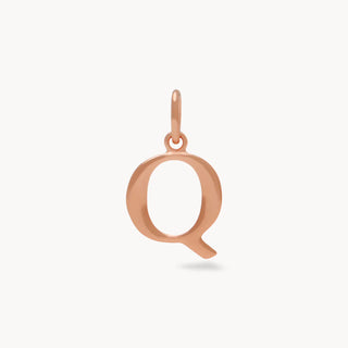 Hillberg & Berk | 10mm Letter Charm | Rose Gold