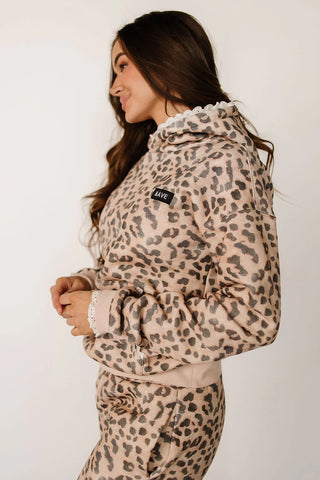 PREORDER Ampersand | Comfort Zone Hoodie | Leopard Lace