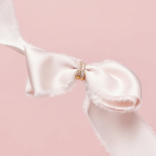 Hillberg & Berk | Always On Sparkle Hoops | Ballet Slipper