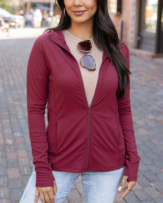 Grace & Lace | Best Athletic Zip Up Jacket | Port