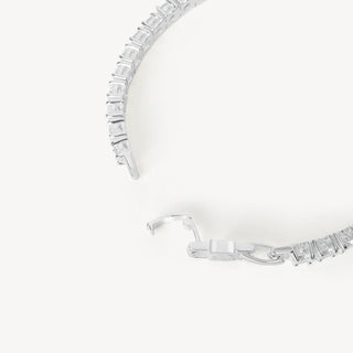 Hillberg & Berk | Bold Tennis Bracelet | Silver