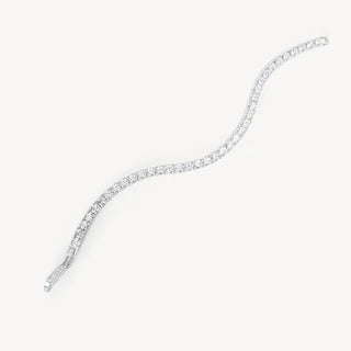 Hillberg & Berk | Bold Tennis Bracelet | Silver