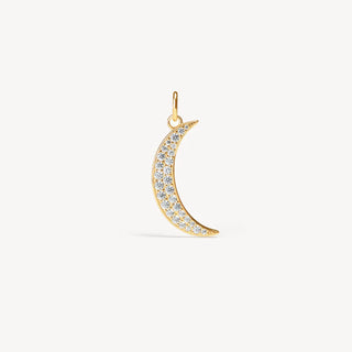 Hillberg & Berk | Crescent Moon Pave Charm