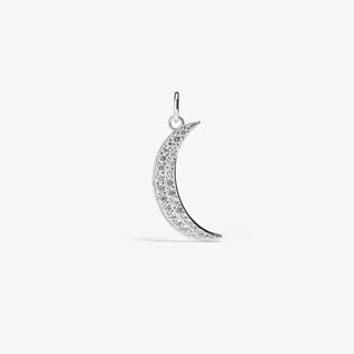 Hillberg & Berk | Crescent Moon Pave Charm