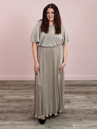 Dreamy Maxi Dress | Champagne