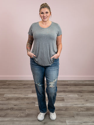 Allison Tee | Heather Grey