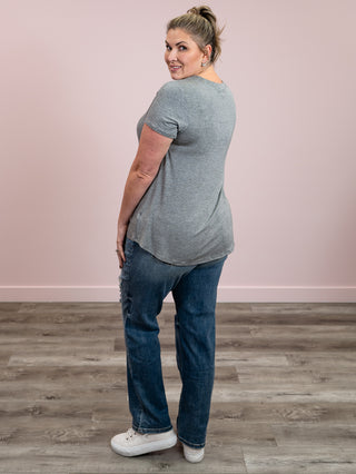 Allison Tee | Heather Grey