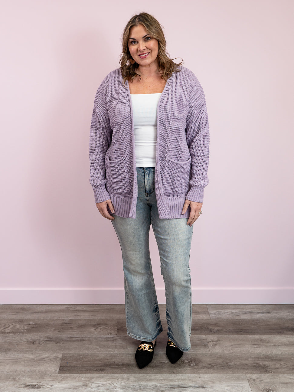 Floral Knit Cardigan - Juliet - Morning Lavender Online Boutique