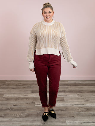 Liliana Sweater | Ecru