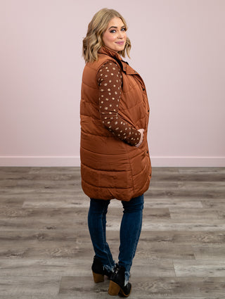 Harlow Vest | Cinnamon