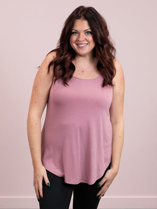 *FINAL SALE* Erica Tank | Light Rose