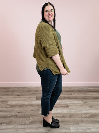 *NEW* Dearest Sweater Cardi | Herb