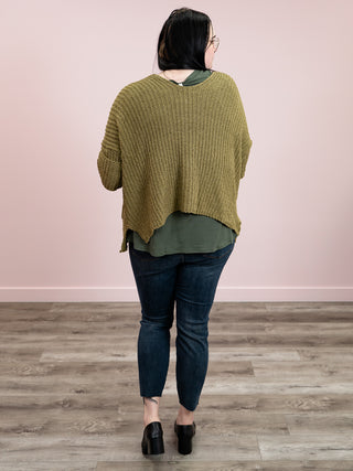 *NEW* Dearest Sweater Cardi | Herb