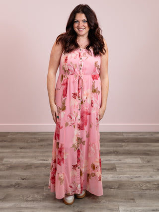 *DOOR CRASHERS* Pink Sugar Floral Dress | Pink