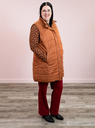 Harlow Vest | Cinnamon