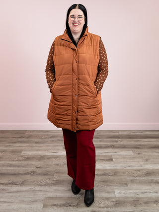 Harlow Vest | Cinnamon