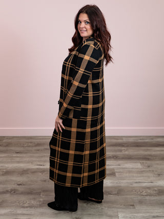 Pink Martini | Middleton Long Jacket | Black