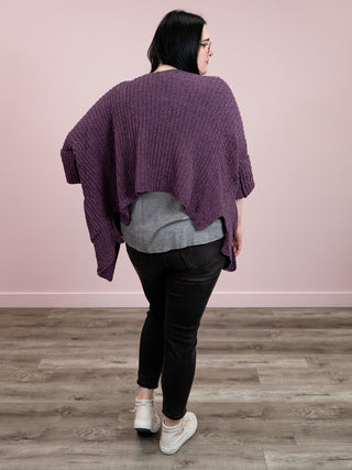 Dearest Sweater Cardi | Grape