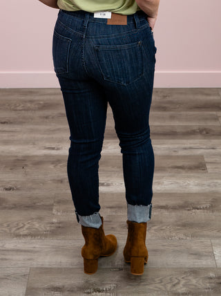 *NEW* Judy Blue | Mid Rise | Dark Wash Skinny | Zander