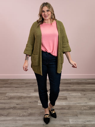 Dearest Sweater Cardi | Herb