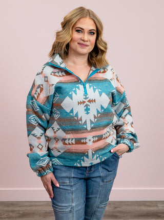 *NEW* Tracey's Sweater | Teal Mix