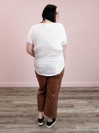 Celeste Basic Tee | White