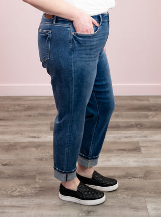 *NEW* Judy Blue | Mid Rise Boyfriend Vintage Wash | Josiah