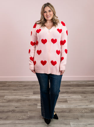 Shirley Heart Cardigan