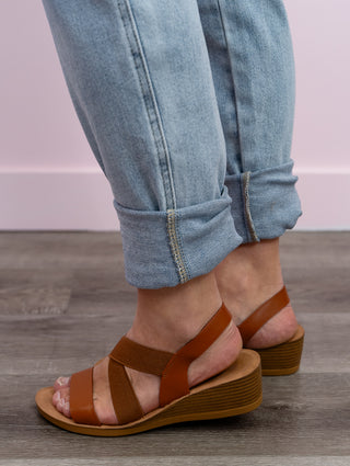 *FINAL SALE* Ressie Strappy Sandals | Tan