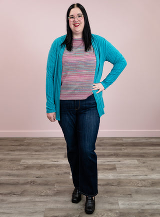 Shirley Lily Cardigan | Teal