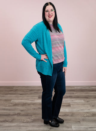 Shirley Lily Cardigan | Teal