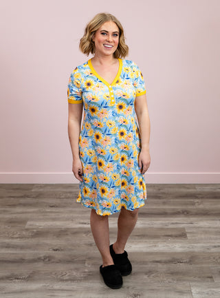 *NEW* Shirley Sleepshirt | Sunflower