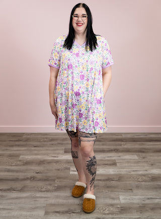 Shirley Sleepshirt | Purple Floral