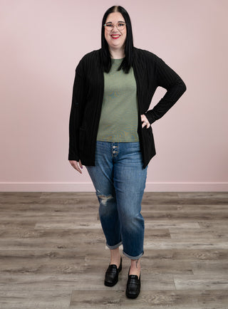 *NEW* Shirley Lily Cardigan | Black