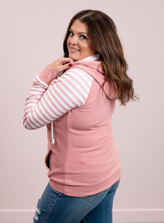 *NEW* Shirley Tara Spring Hooded Pullover | Peach