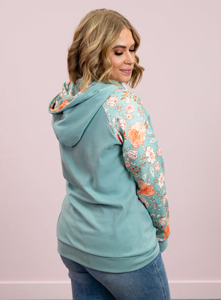 *NEW* Shirley Tara Spring Hooded Pullover | Mint