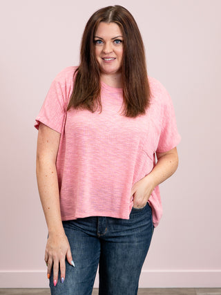 *NEW* Whole New World Top | Dark Pink