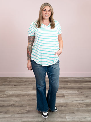 *NEW* Sawyer Striped Top | Mint