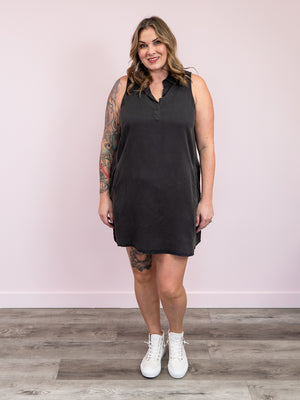 DEX | Merissa Sleeveless Dress | New Black Wash