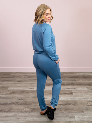 *NEW* The Bare Necessities Lounge Set | Coronet Blue