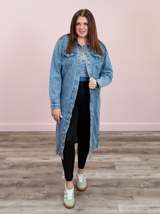 *NEW* Gabriella Denim Jacket | Medium Blue Wash