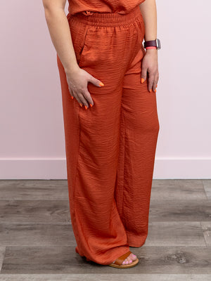 DEX | Cari Wide Leg Pants | Copper