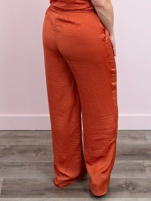 DEX | Cari Wide Leg Pants | Copper