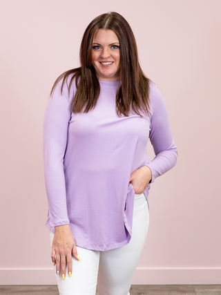 *NEW* Lynne Long Sleeve Top | Lavender