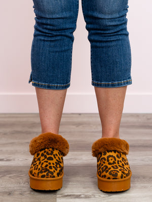 *NEW* Solace Platform Slippers | Leopard