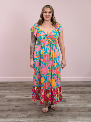 *FINAL SALE* Cellie Maxi Dress | Multi