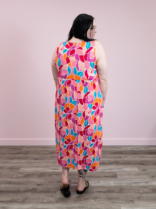 *FINAL SALE* Alexandria Floral Maxi Dress | Fuchsia Multi